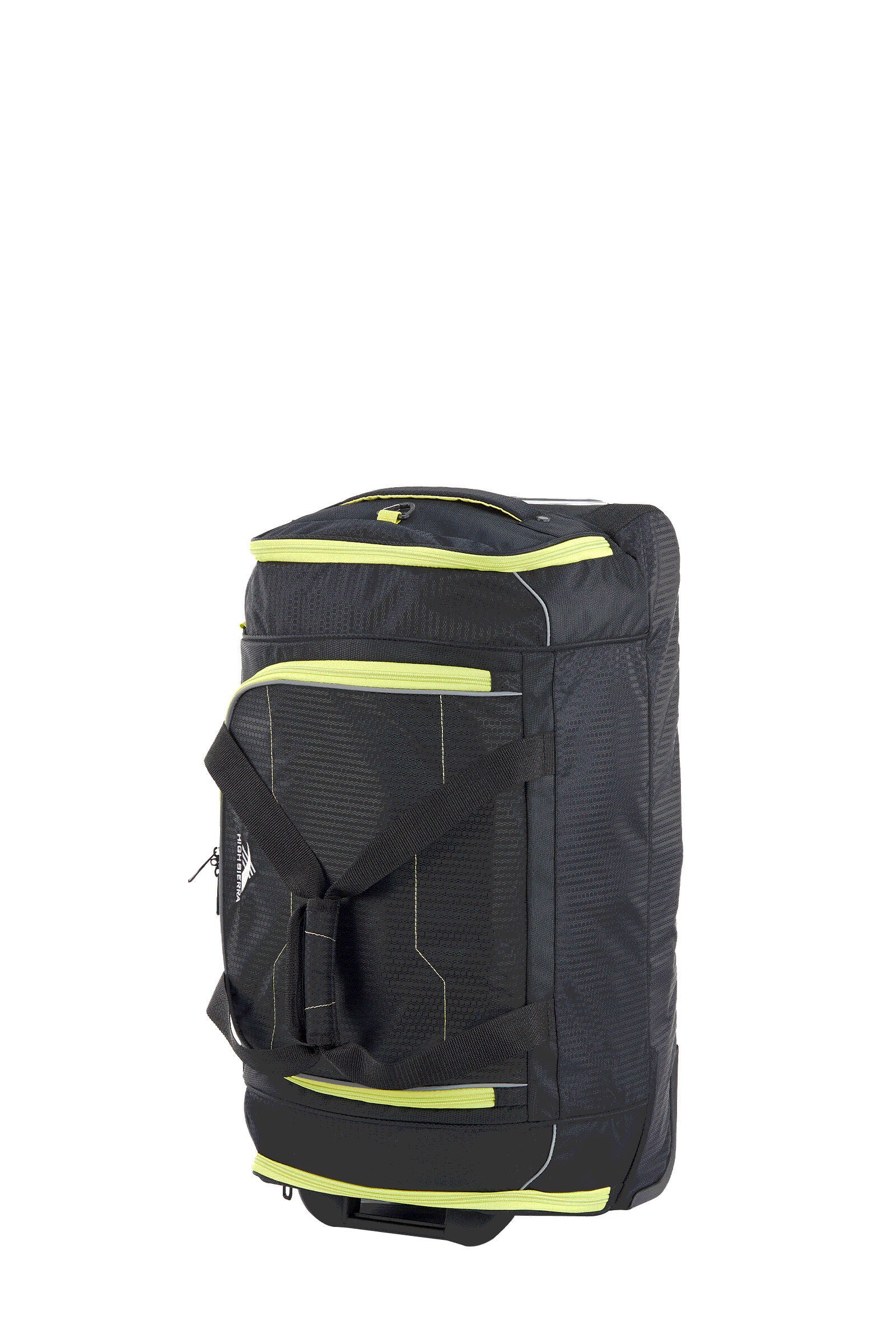 High Sierra - 66cm Ultimate Access Duffle - Black Lime Green