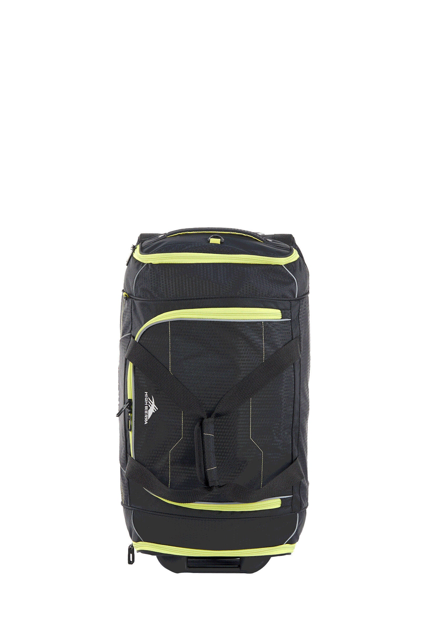 High Sierra - 66cm Ultimate Access Duffle - Black Lime Green