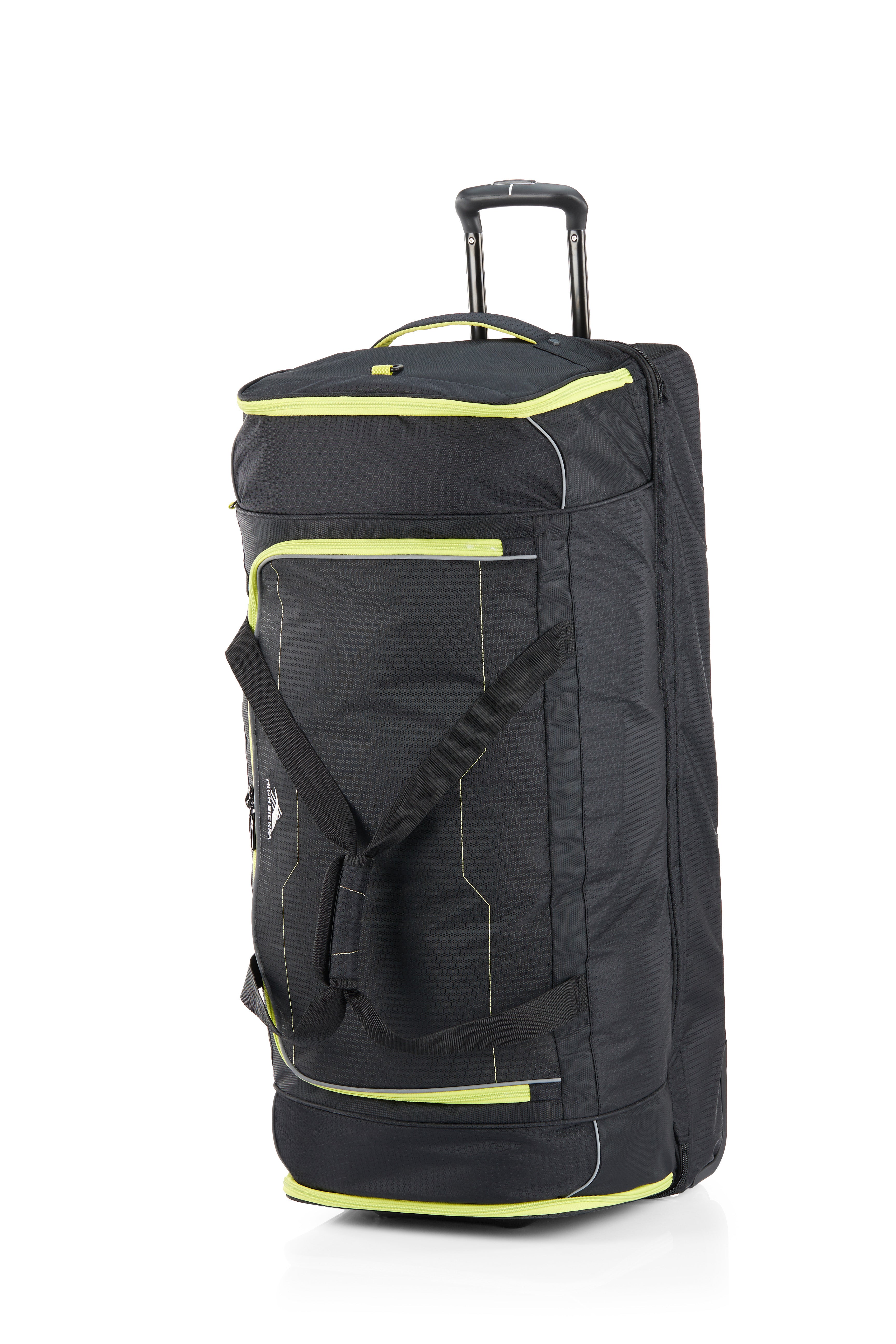 High Sierra - Ultimate access 3.0 91cm wheeled duffle - Black-Lime