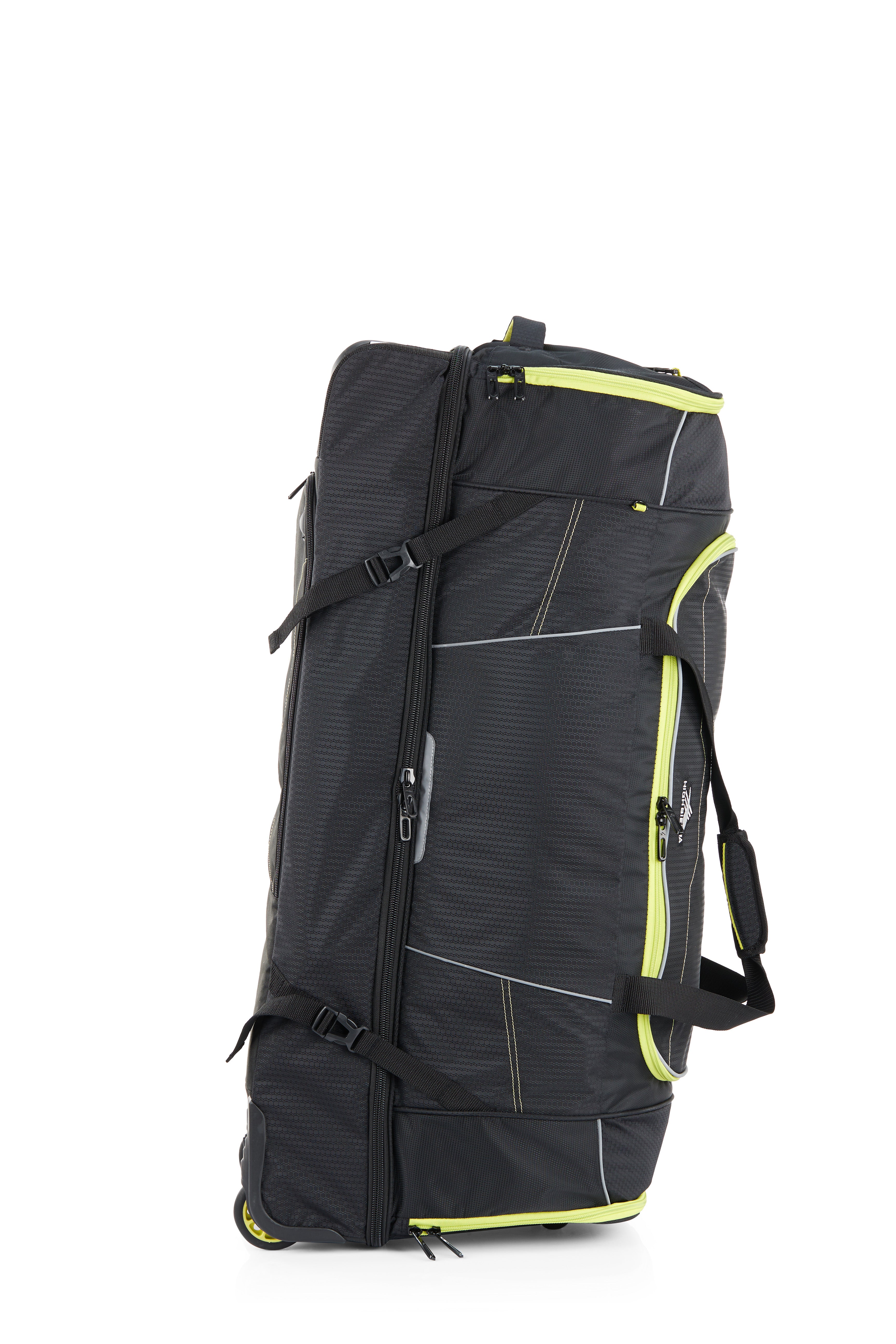 High Sierra - Ultimate access 3.0 91cm wheeled duffle - Black-Lime