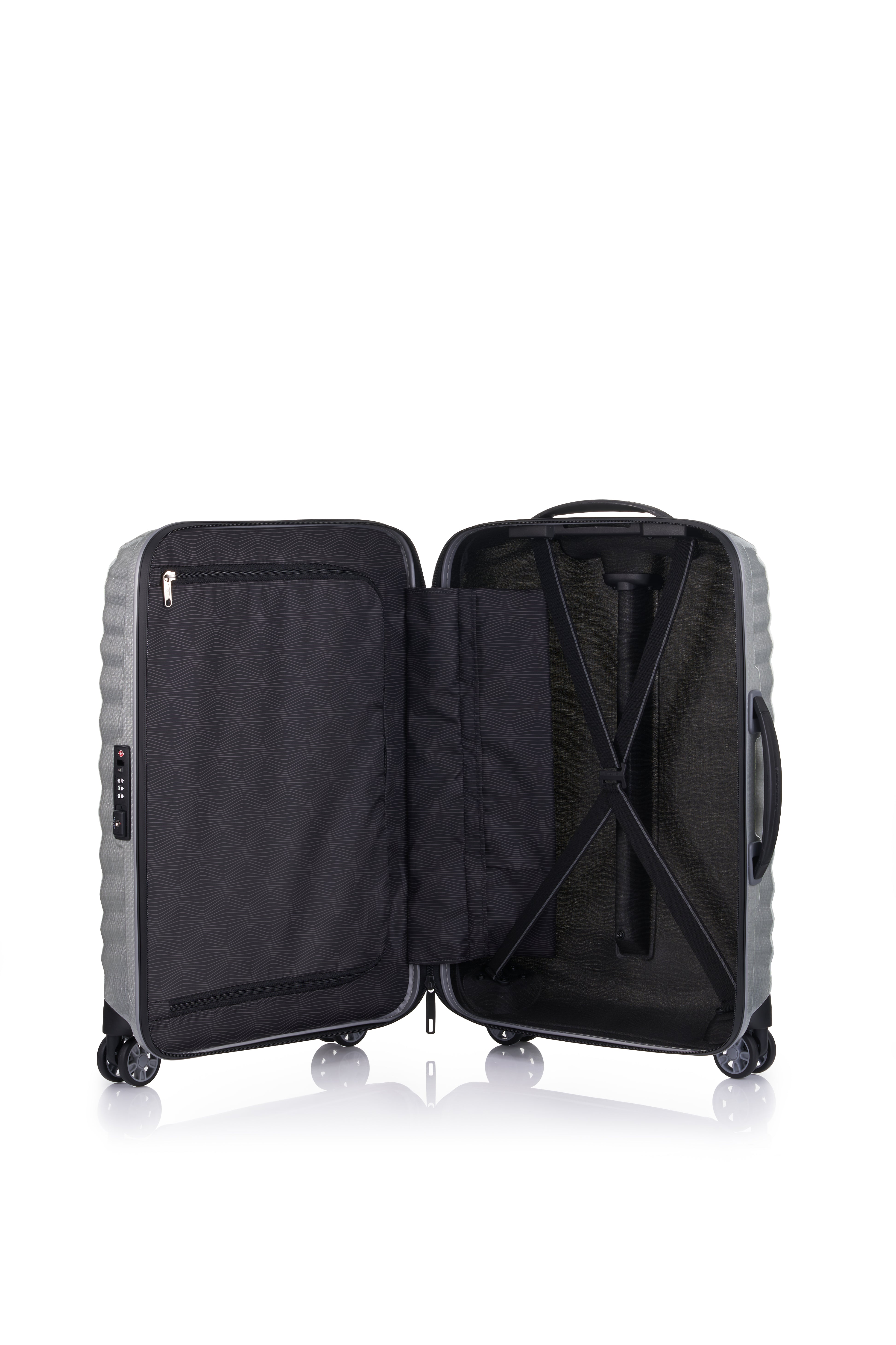 Samsonite - Lite Shock Sport 55cm - Silver