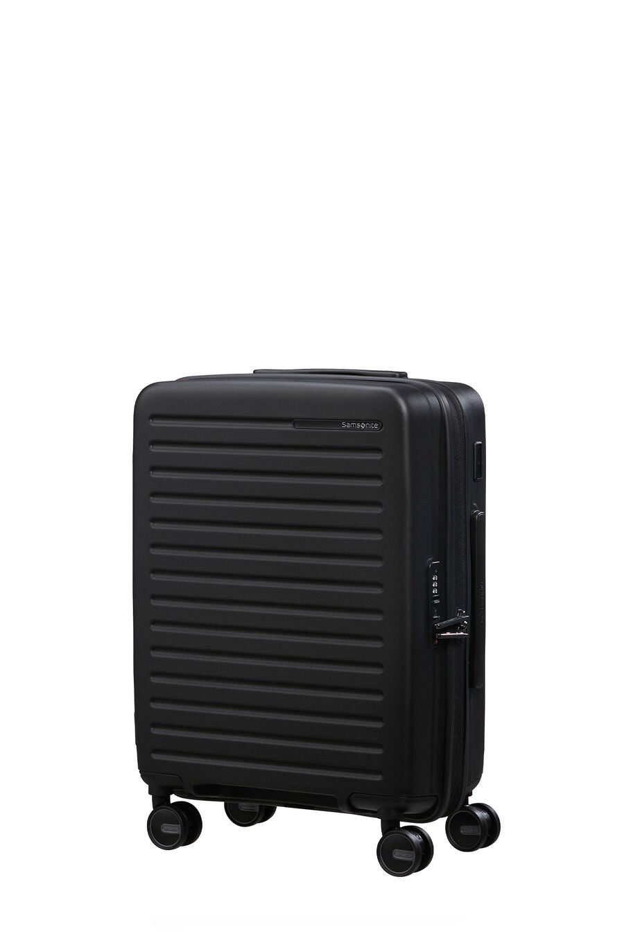 Samsonite - 55cm Restackd Exp Spinner - Black — Product view (150702-1041)