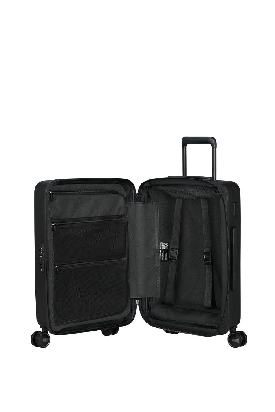 Samsonite - 55cm Restackd Exp Spinner - Black — Product view (150702-1041)