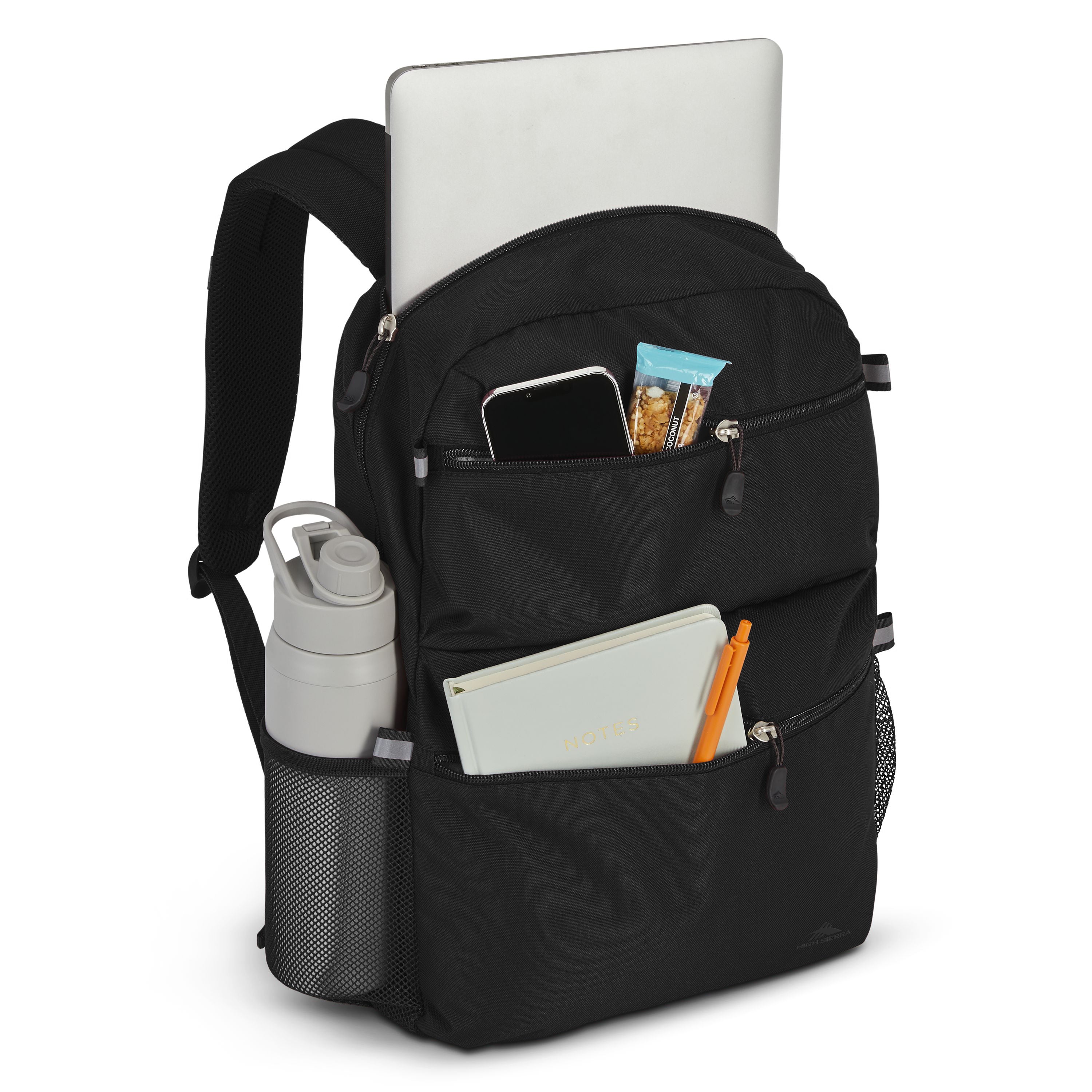 High Sierra - Everclass 24L 15.6in Laptop Backpack - Black
