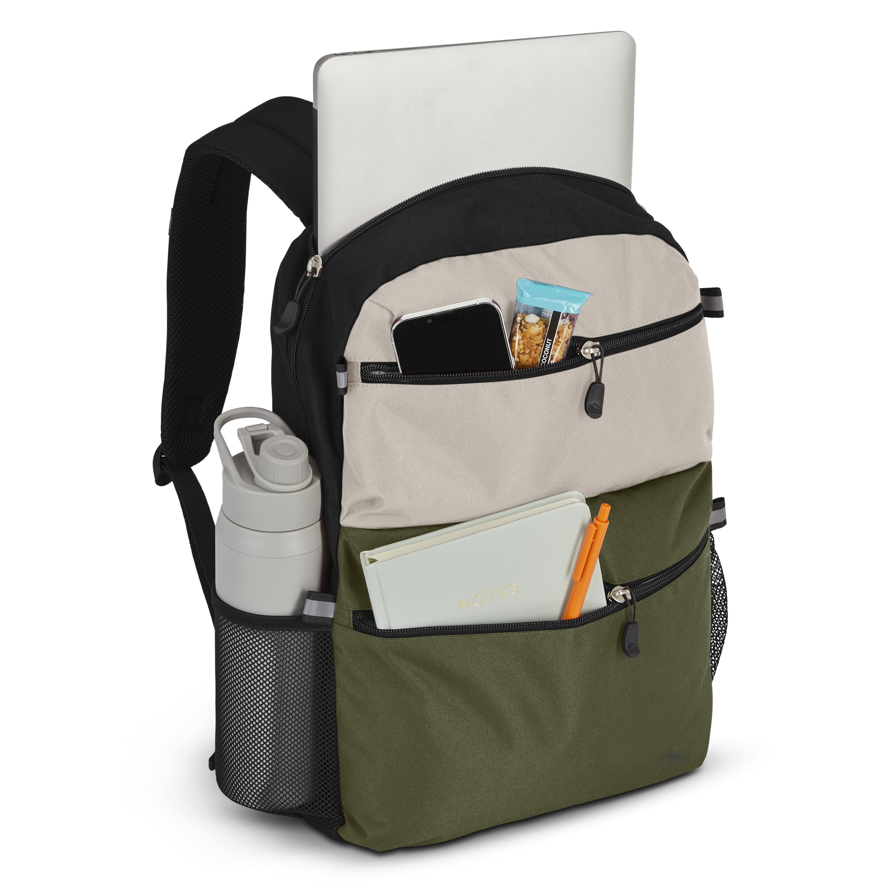 High Sierra - Everclass 24L 15.6in Laptop Backpack - Neutral Colourblock
