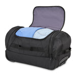 High Sierra - Boxed 55cm 47L Wheeled Duffle - Black