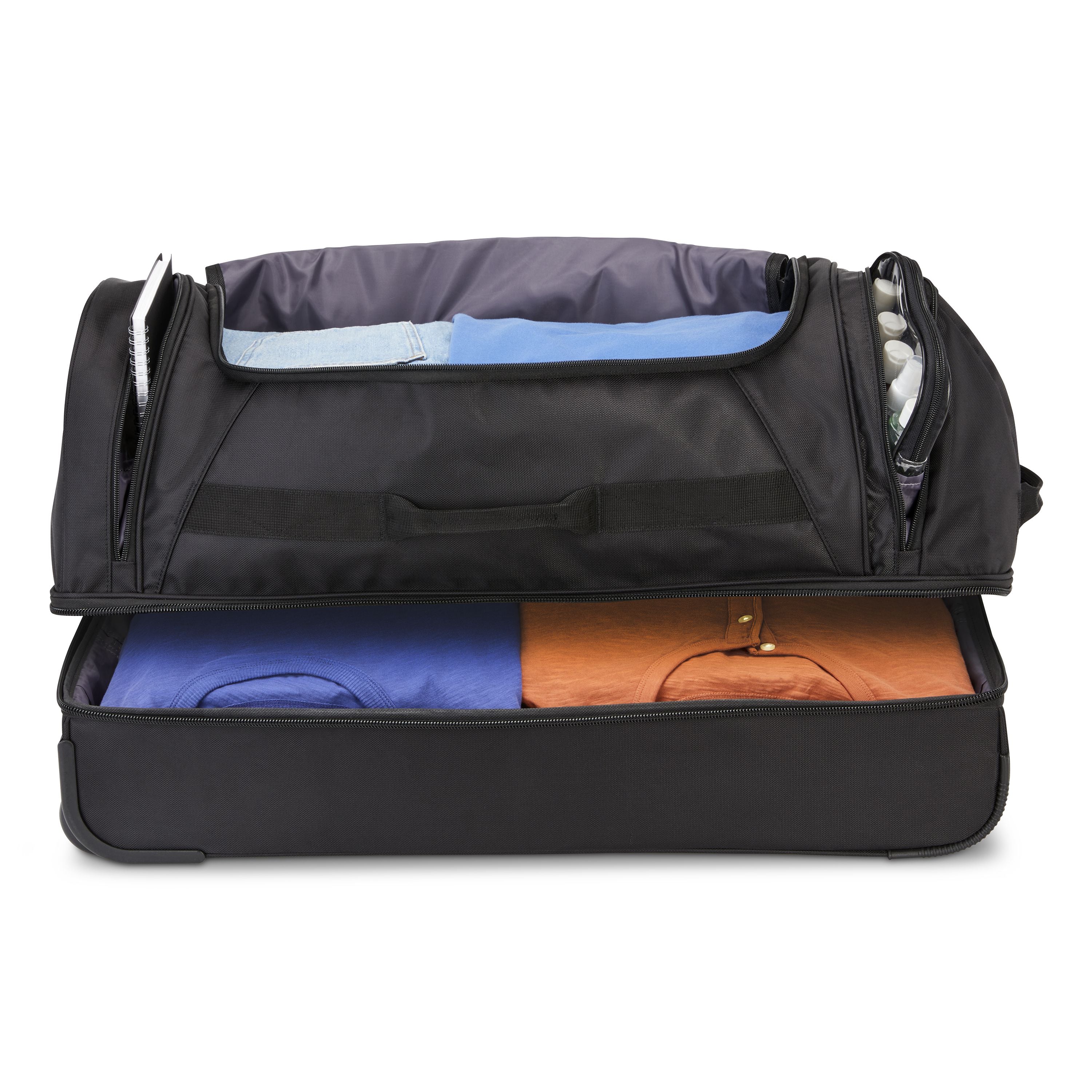 High Sierra - Boxed 71cm 84L Wheeled Duffle - Black