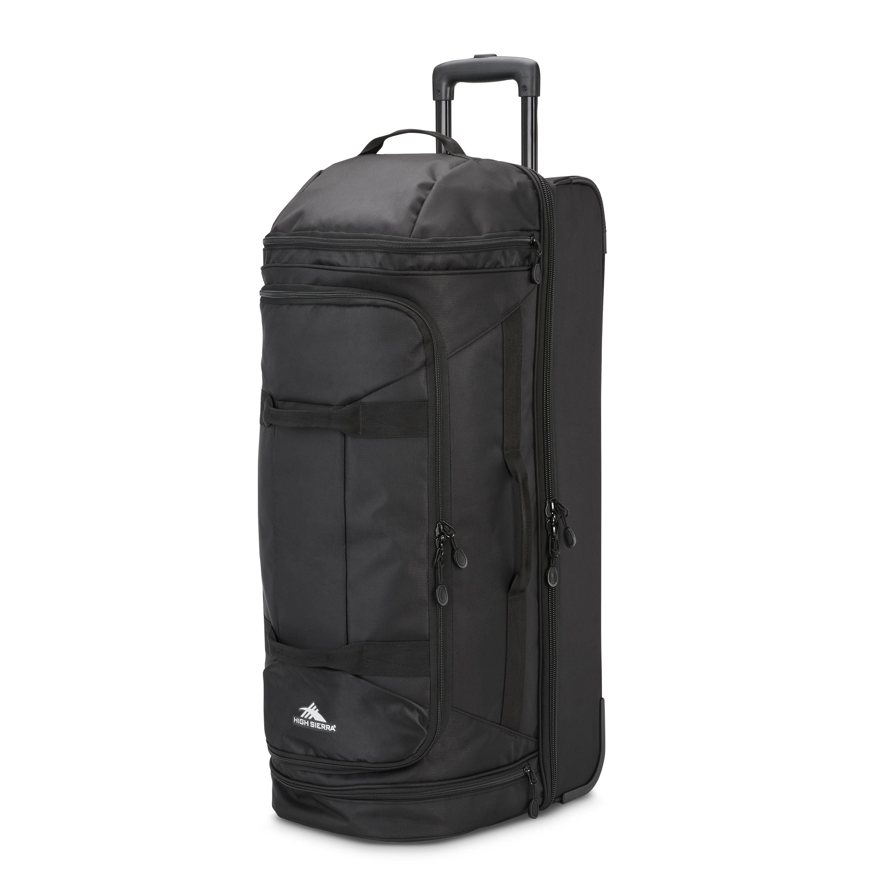 High Sierra - Boxed 81cm 106L Wheeled Duffle - Black