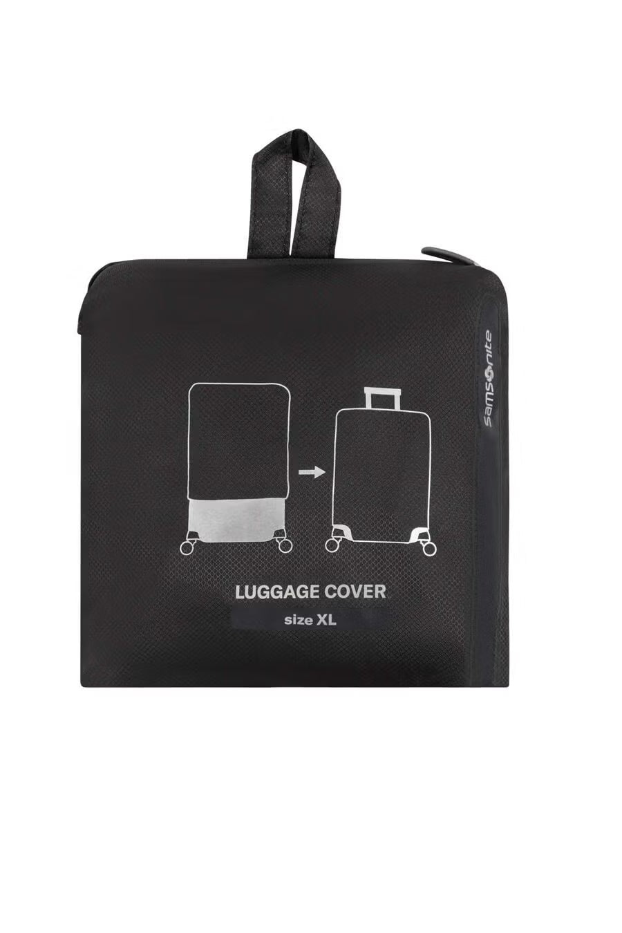 Samsonite - Foldable luggage cover extra large - Black