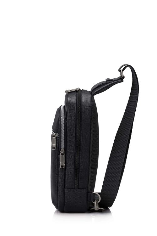 Samsonite - Classic leather Sling Bag - Black