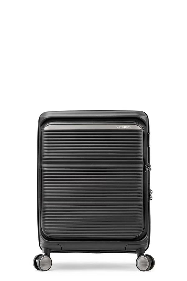 Samsonite - PARALUX 55cm expandable carry on suitcase - Black