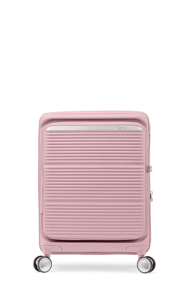 Samsonite - PARALUX 55cm expandable carry on suitcase - Dusty Pink