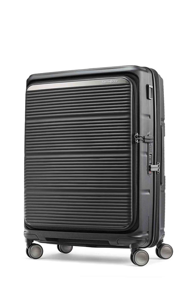 Samsonite - PARALUX 67cm expandable medium suitcase - Black