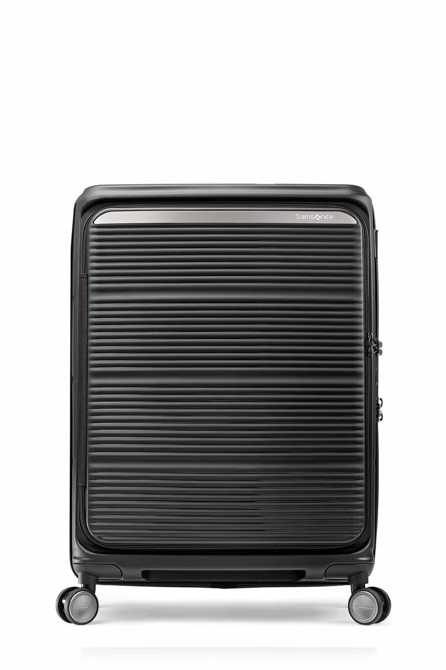 Samsonite - PARALUX 67cm expandable medium suitcase - Black