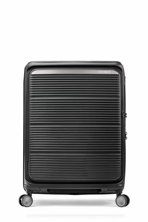 Samsonite - PARALUX 67cm expandable medium suitcase - Black
