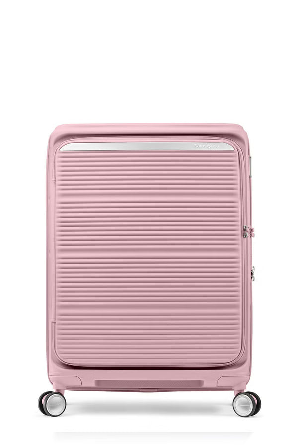 Samsonite - PARALUX 67cm expandable medium suitcase - Dusty Pink