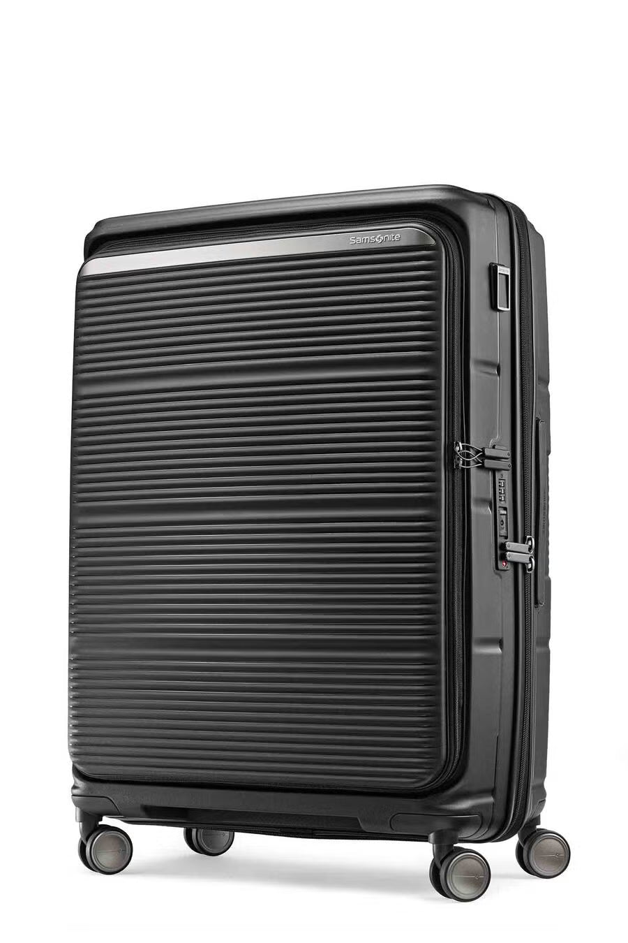 Samsonite - PARALUX 75cm expandable large suitcase - Black