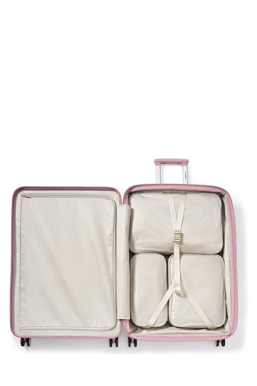 Samsonite - PARALUX 81cm expandable extra large suitcase - Dusty Pink