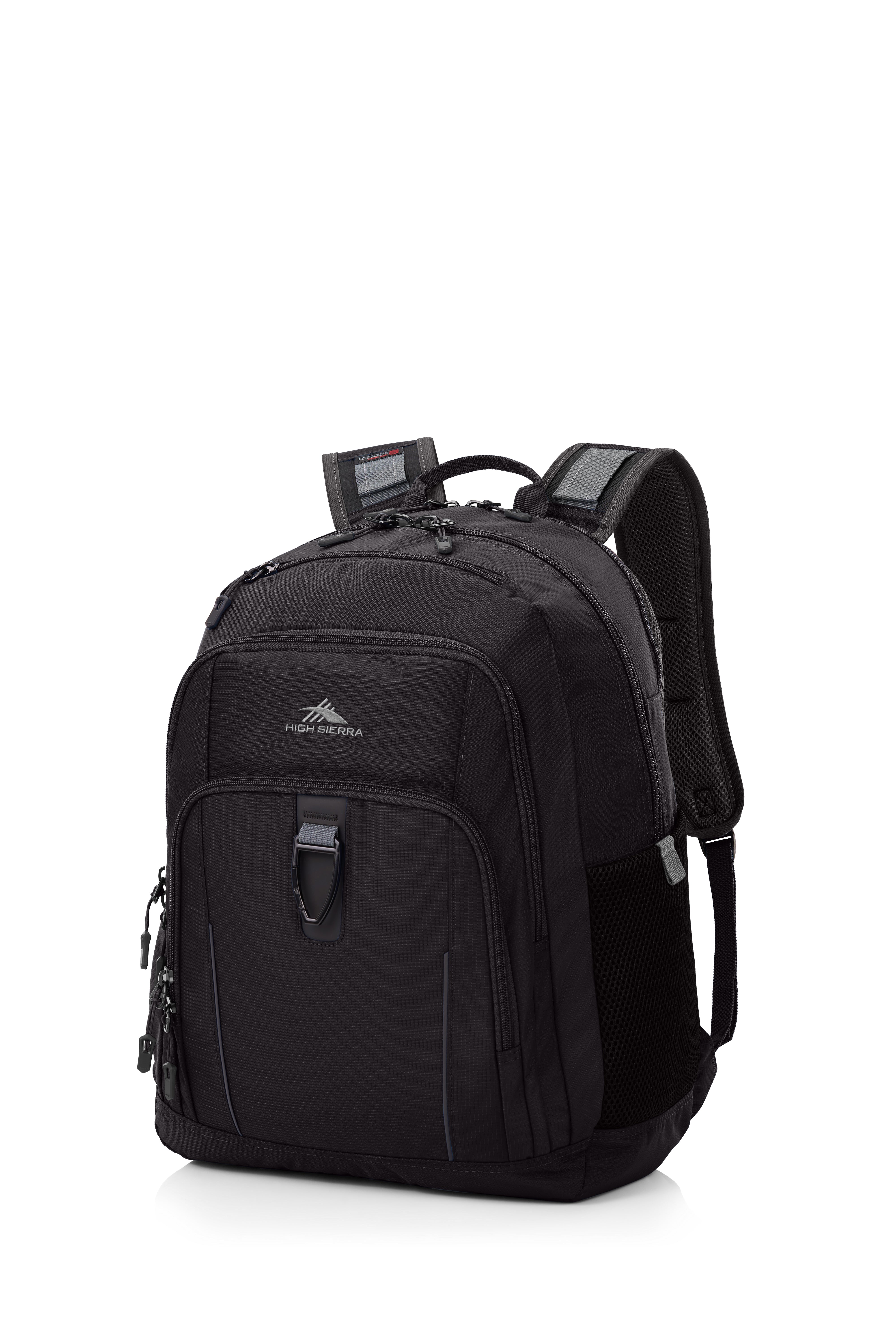 High Sierra - Extension 17in 39L Laptop Backpack - Black