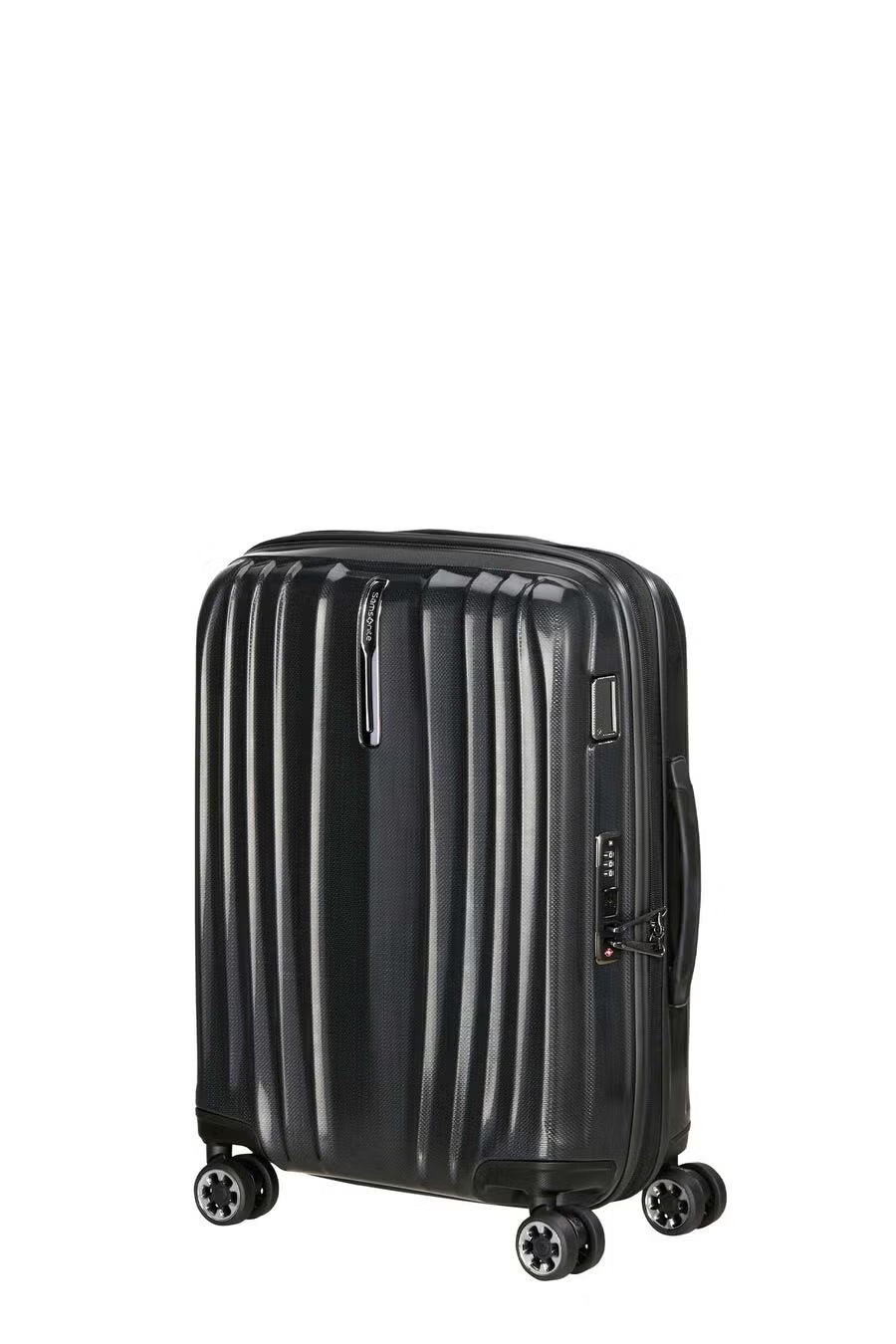 Samsonite - NEXIS 55cm expandable carry on suitcase - Onyx Black