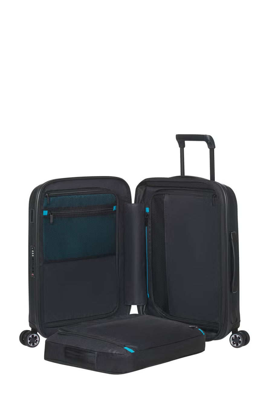 Samsonite - NEXIS 55cm expandable carry on suitcase - Onyx Black
