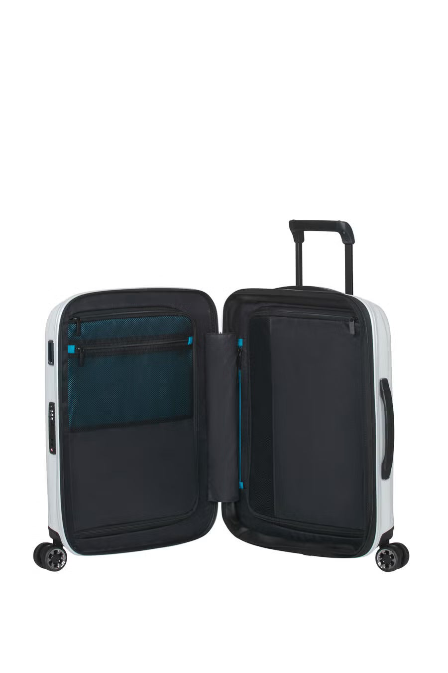 Samsonite - NEXIS 55cm expandable carry on suitcase - Cotton White