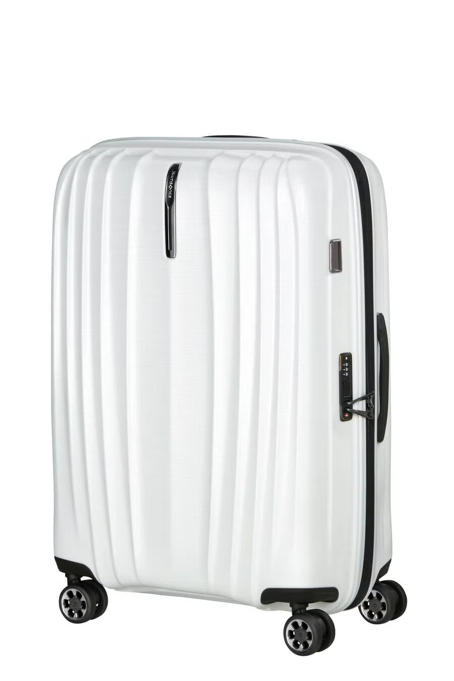 Samsonite - NEXIS 76cm expandable large suitcase - Cotton White