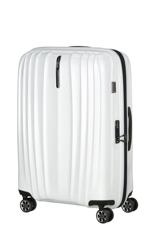 Samsonite - NEXIS 76cm expandable large suitcase - Cotton White