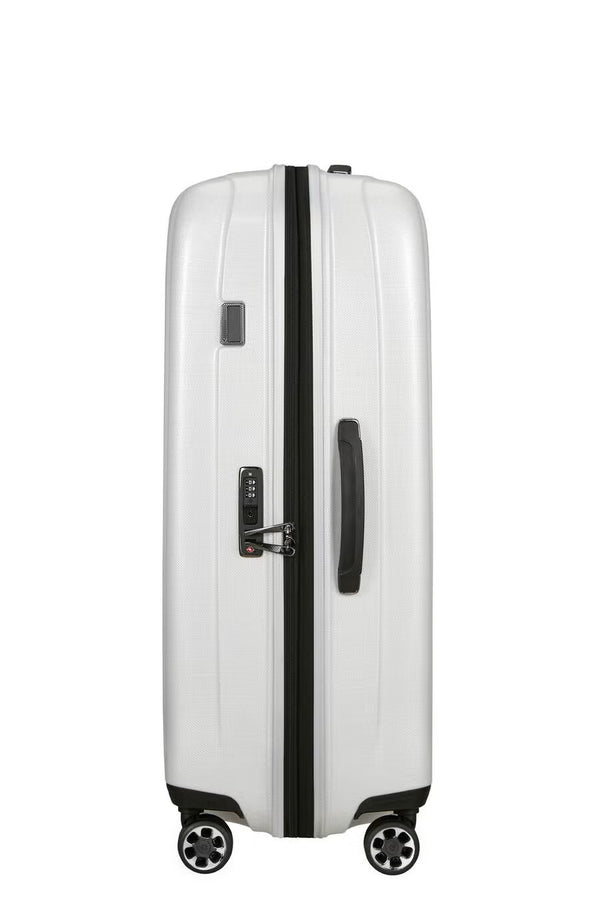 Samsonite - NEXIS 82cm expandable extra large suitcase - Cotton White