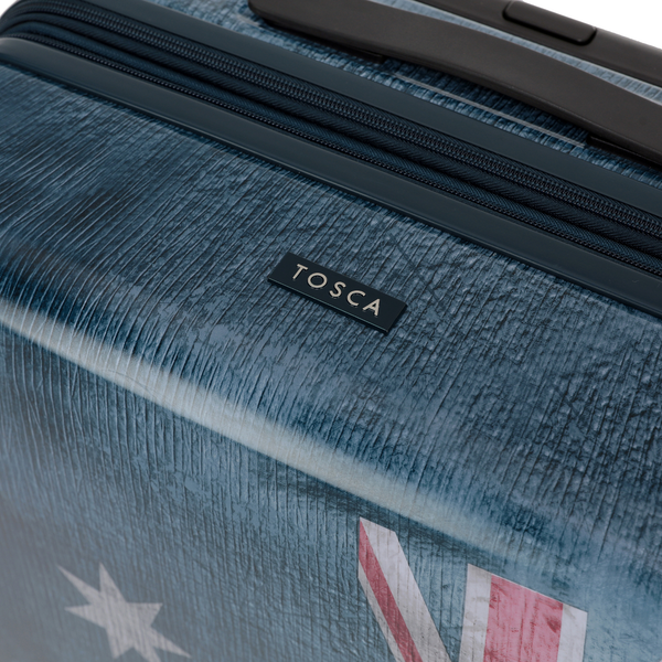 Tosca - TCA705 Australiana 76cm Large Aus Flag Spinner - Navy
