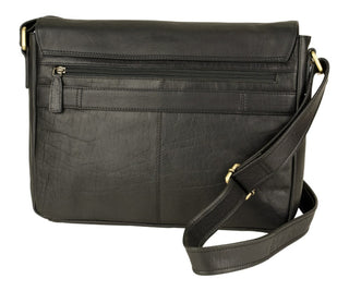 Franco Bonini 16-0020 Black leather PC Compatible satchel - 0