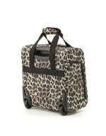 Tosca - AIR5055 Underseat Trolley case - Leopard