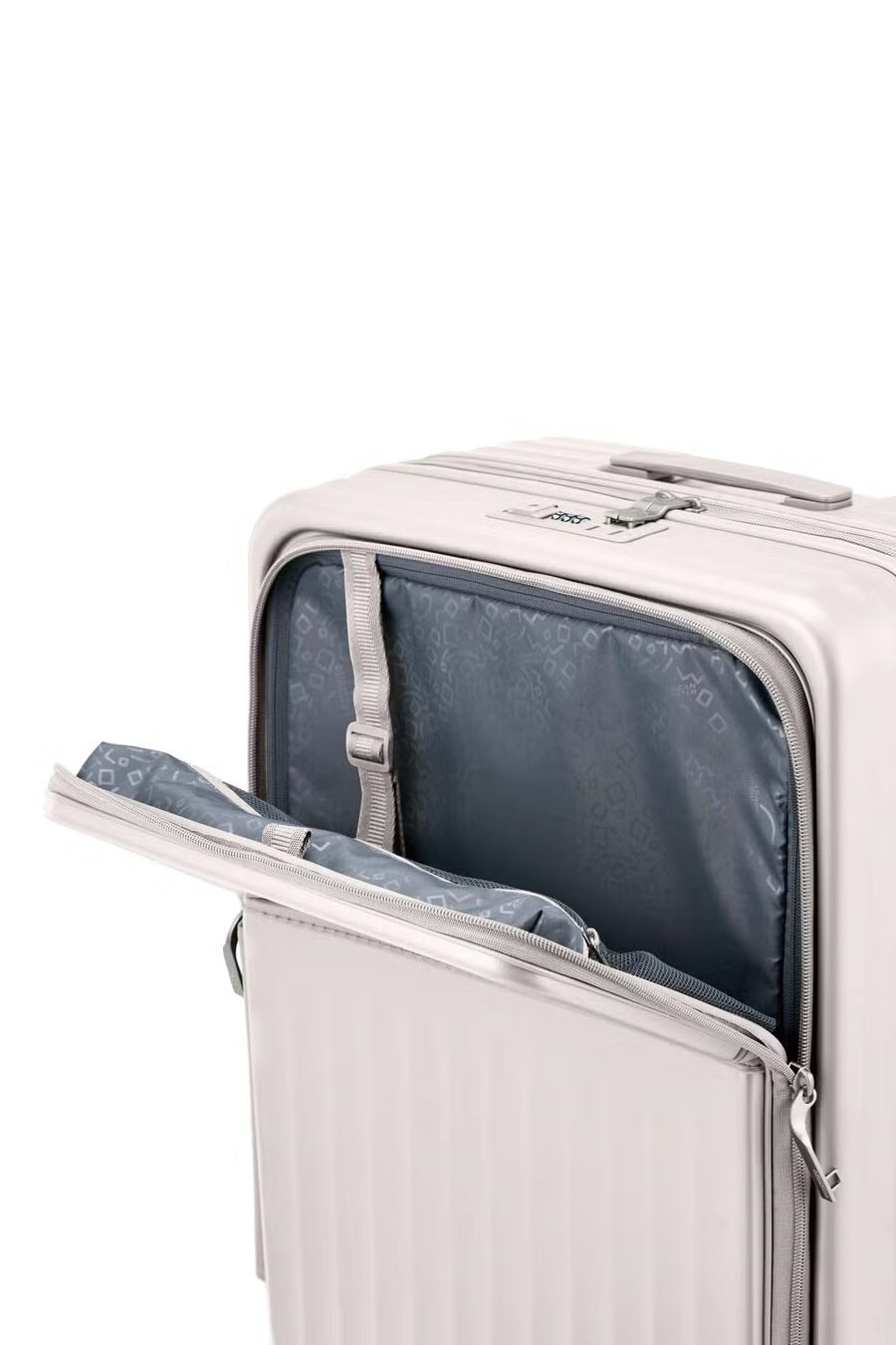 American Tourister - TRANTO 68cm medium suitcase - Warm Grey