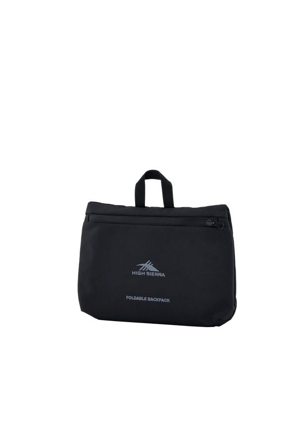 High Sierra - Boxed Foldable Backpack - Black