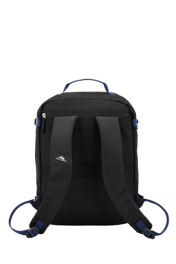 High Sierra - Travel Daypack - Black/Navy