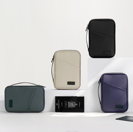 Comfort Travel - CT2401 Passport Doc wallet - Grey - 0