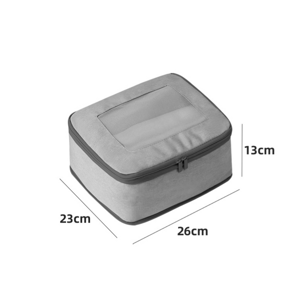 Comfort Travel - CC07 Set of 4 Compression Packing Cubes - Grey