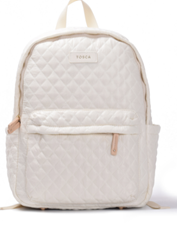 Tosca - MET981 Metro Fashion Quilted15in Laptop backpack - Magnet
