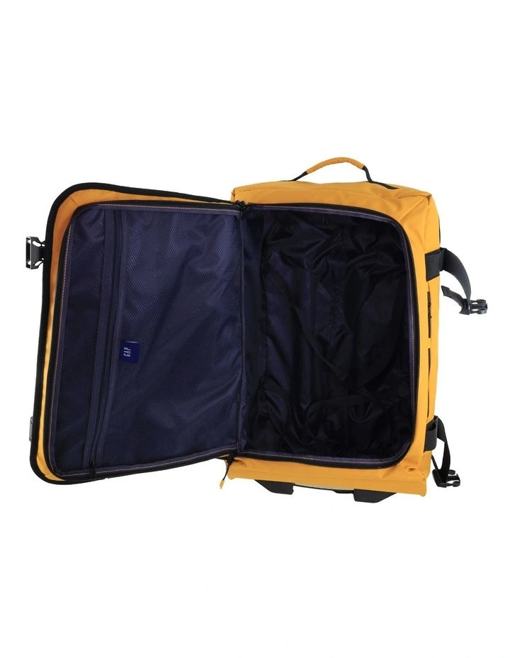 GAP -41L 73cm Large upright 2 Wheel trolley Duffle - Yellow