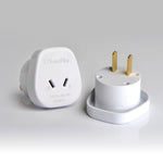 Travel Blue - Japan-USA-Canada-Taiwan-Thailand adaptor - White