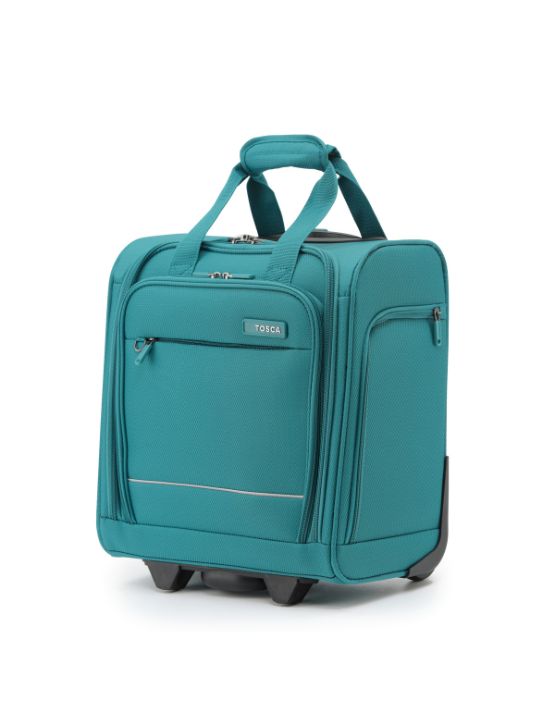 Tosca - AIR5055 Underseat Trolley case - Teal