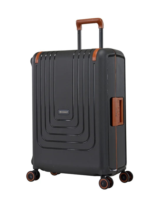 Eminent - Vertica Set of 3 Suitcases (20in-26in-28in) - Raven Grey