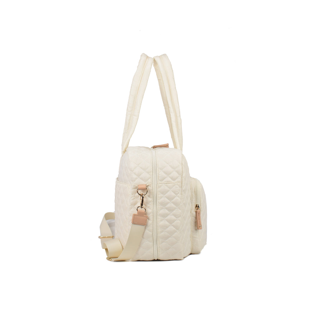 Tosca - MET982 Metro Nylon Spit tote - Stone
