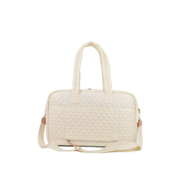 Tosca - MET982 Metro Nylon Spit tote - Stone