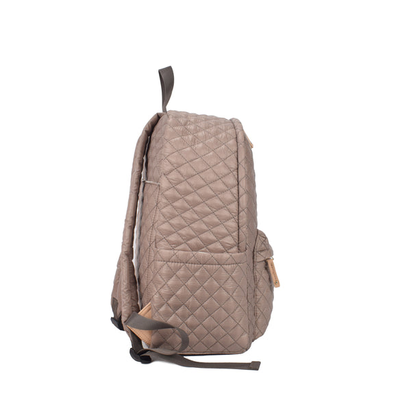 Tosca - MET981 Metro Nylon Backpack - Stone