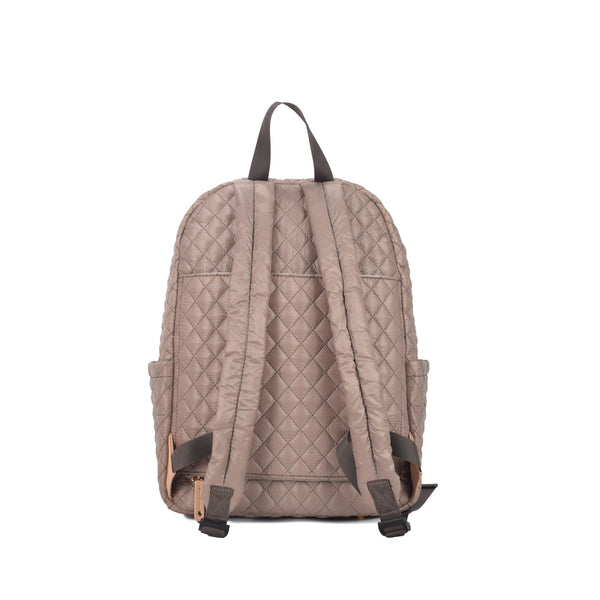 Tosca - MET981 Metro Nylon Backpack - Stone