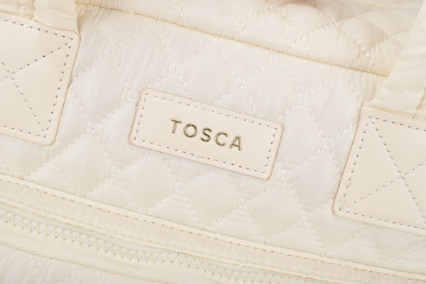 Tosca - MET982 Metro Nylon Spit tote - Stone