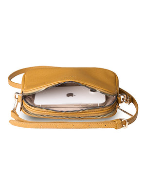 Tosca - TH050 Small Crossbody Handbag - Mustard