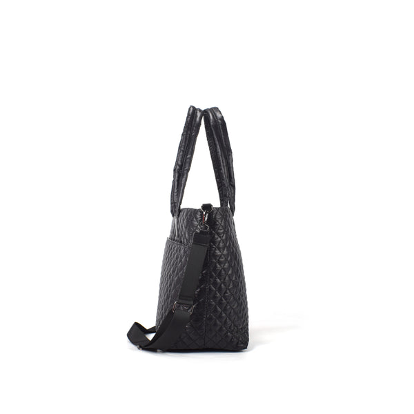 Tosca - MET980 Metro Nylon Tote - Black