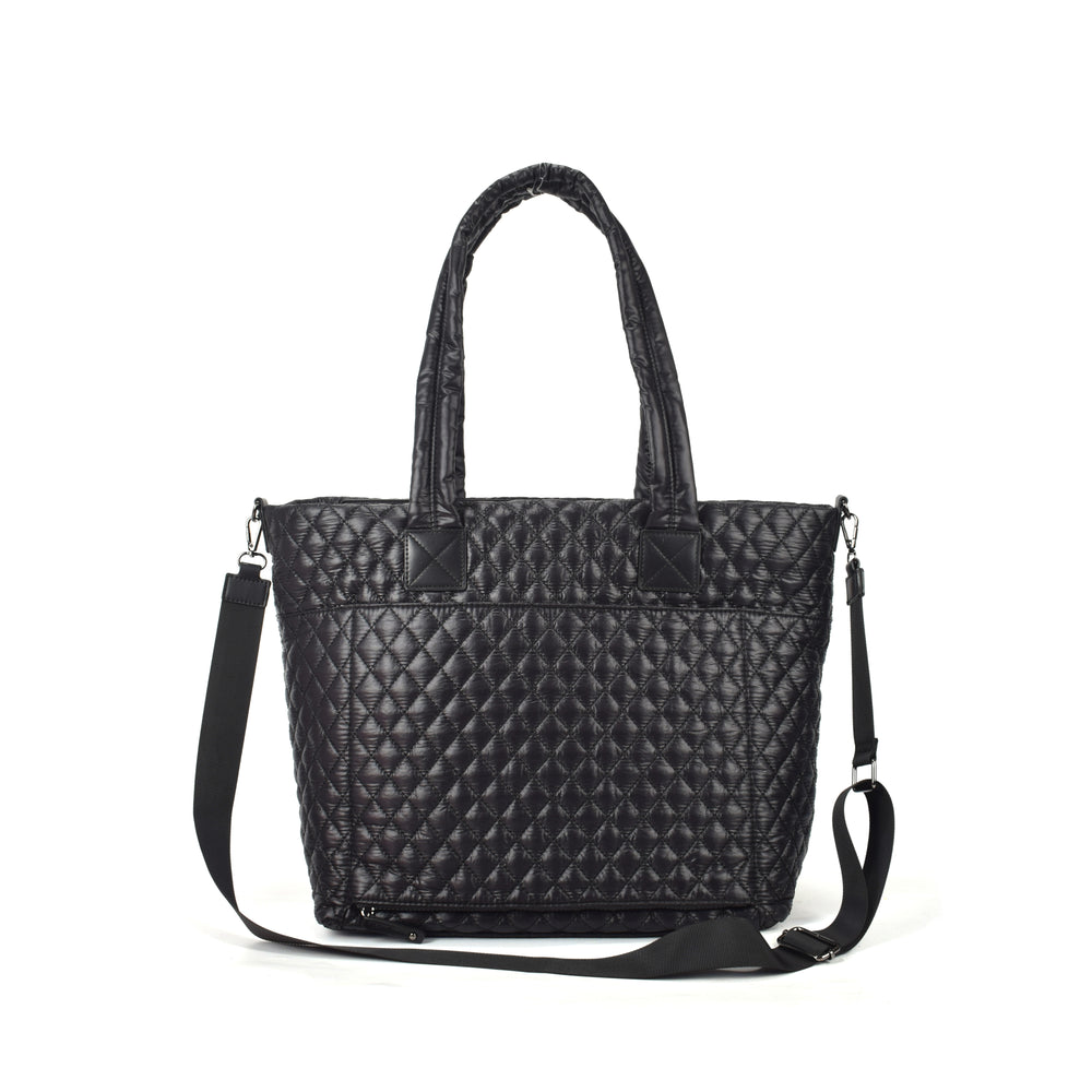 Tosca - MET980 Metro Nylon Tote - Black